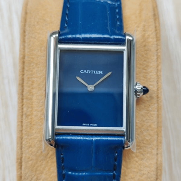 Cartier Replica Tank Must Blue - Image 2