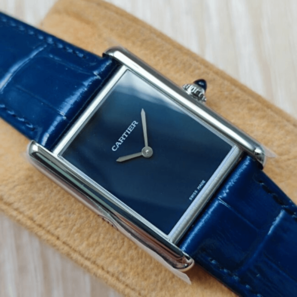 Cartier Replica Tank Must Blue - Image 3