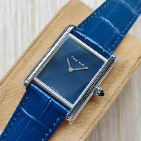 Cartier Replica Tank Must Blue - Image 4