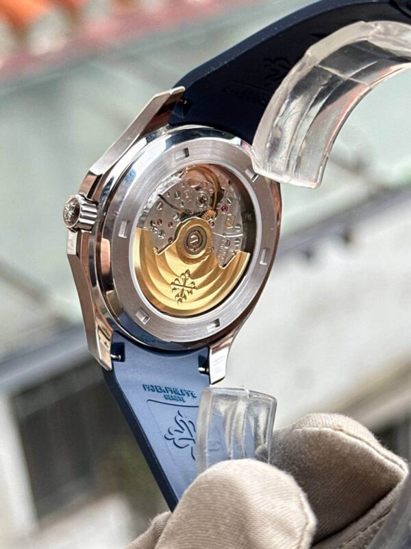 Patek Philippe Replica AQUANAUT 5168 Blue - Image 5