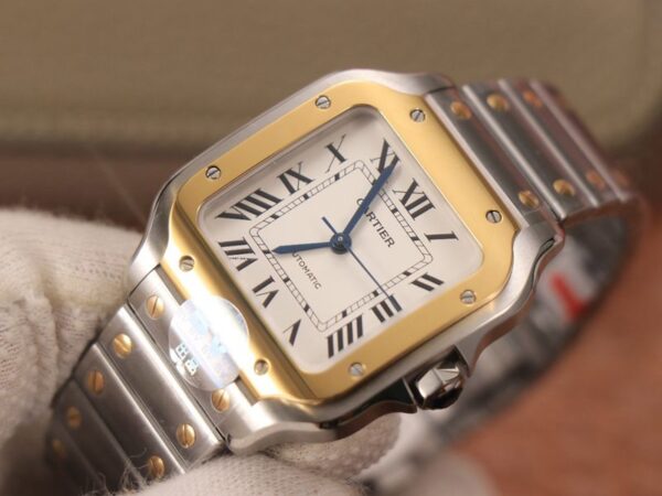 Replica Cartier SANTOS DE CARTIER 35.1MM - Image 3