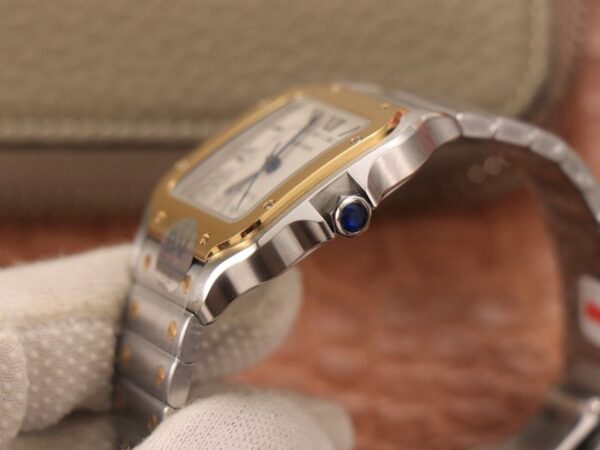 Replica Cartier SANTOS DE CARTIER 35.1MM - Image 5