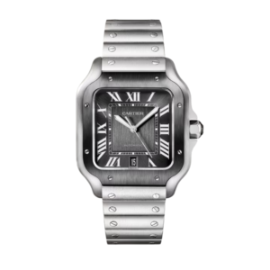 Replica Cartier SANTOS DE CARTIER 39.8MM Grey Dial