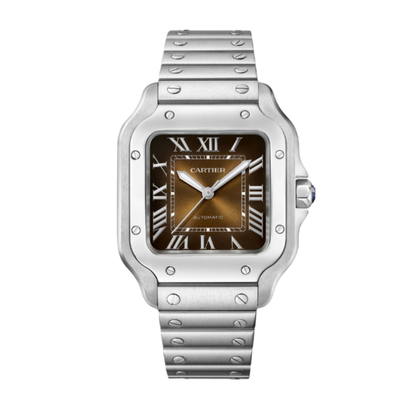 Replica Cartier SANTOS DE CARTIER 39.8MM -Leather Strap-