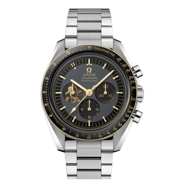 Replica Omega 42MM Speedmaster Moonwatch Gold Green Dial - Image 7