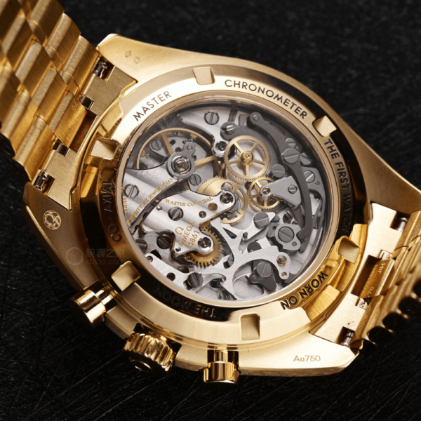 Replica Omega 42MM Speedmaster Moonwatch Gold - Image 4