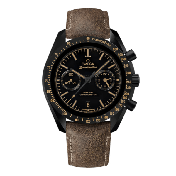 Replica Omega 44.25MM Speedmaster Dark Side of the Moon -Black Gold