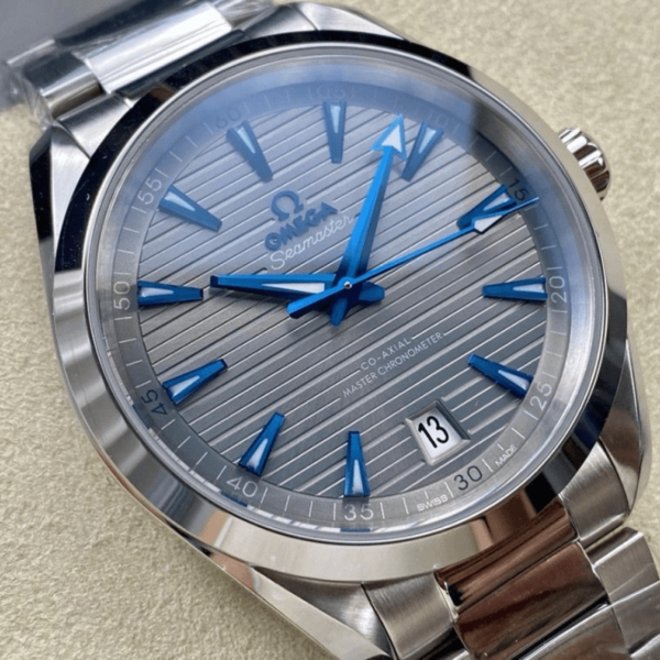 Replica Omega Seamaster Aqua Terra 150 Grey - Image 2