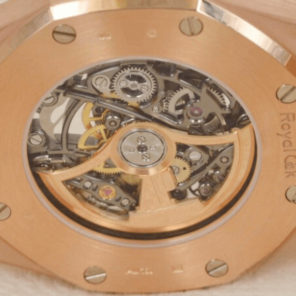 Audemars Piguet Replica Royal Oak 15407 ( Skeleton ) - Rose Gold - Image 5