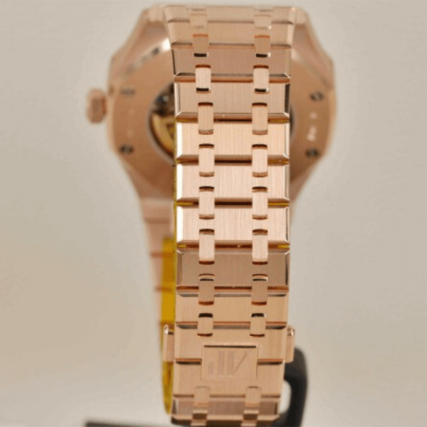 Audemars Piguet Replica Royal Oak 15407 ( Skeleton ) - Rose Gold - Image 6