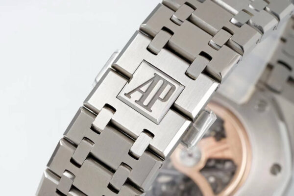 Audemars Piguet Replica Royal Oak 15407 ( Skeleton ) - Silver - Image 6