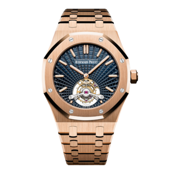Audemars Piguet Replica Royal Oak 26522 Silver - Blue Dial - Image 10