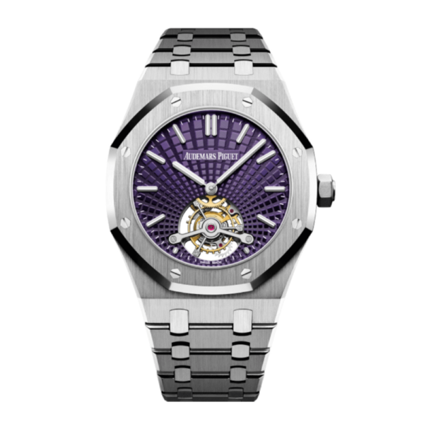 Audemars Piguet Replica Royal Oak 26522 Silver - Blue Dial - Image 9