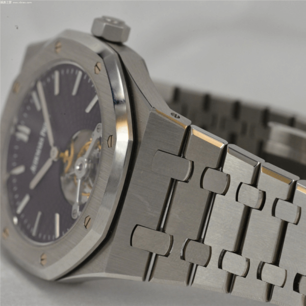 Audemars Piguet Replica Royal Oak 26522 Silver - Purple Dial - Image 5
