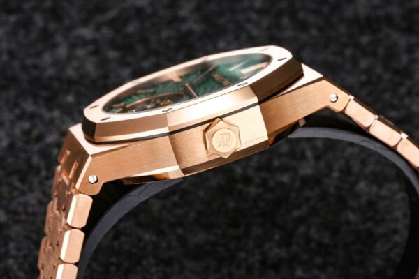 Audemars Piguet Replica Royal Oak 26530 Rose Gold - Green Dial - Image 4
