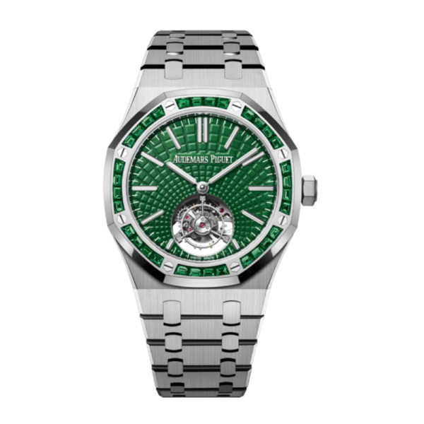 Audemars Piguet Replica Royal Oak 26530 Rose Gold - Green Dial - Image 9