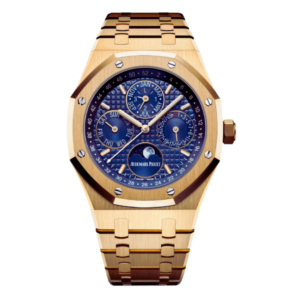 Audemars Piguet Replica Royal Oak 26574 Gold Case - Blue Dial