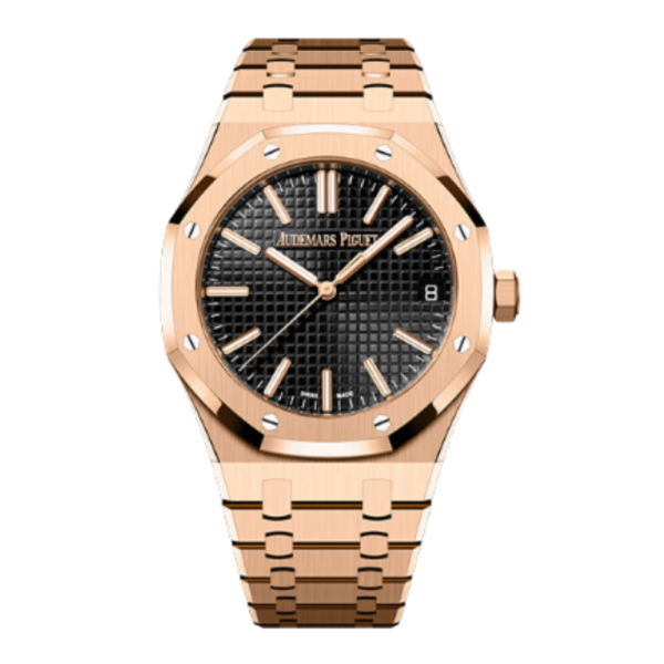 Replica Audemars Piguet Royal Oak 15510 Rose Gold - Black Dial