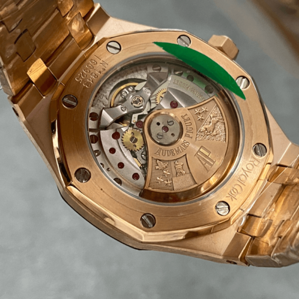 Replica Audemars Piguet Royal Oak 15510 Rose Gold - Black Dial - Image 5