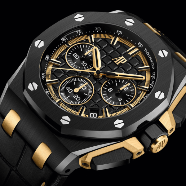 Replica Audemars Piguet Royal Oak Offshore 26420 - Black & Yellow - Image 4