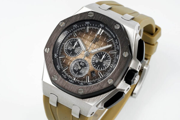 Replica Audemars Piguet Royal Oak Offshore 26420 - Brown Clair - Image 2