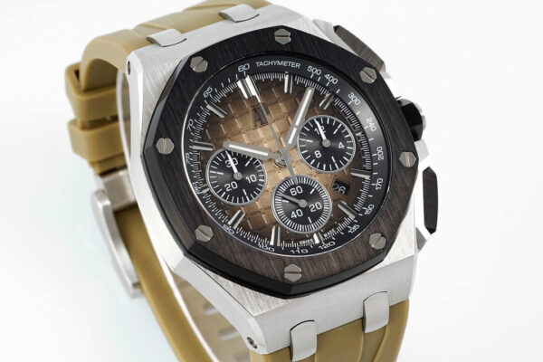 Replica Audemars Piguet Royal Oak Offshore 26420 - Brown Clair - Image 3