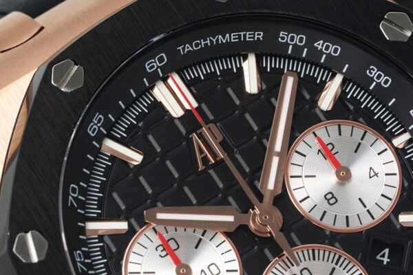 Replica Audemars Piguet Royal Oak Offshore 26420 - Rose Gold Black - Image 5