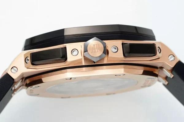Replica Audemars Piguet Royal Oak Offshore 26420 - Rose Gold Black - Image 6