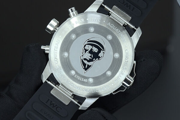 Replica IWC AQUATIMER FAMILY 44MM Black Dial - Image 6