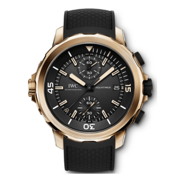 Replica IWC AQUATIMER FAMILY 44MM Black & Gold