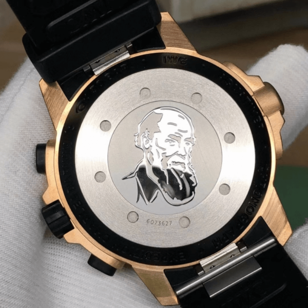 Replica IWC AQUATIMER FAMILY 44MM Black & Gold - Image 4