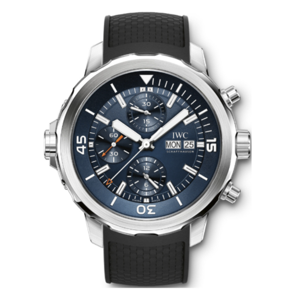 Replica IWC AQUATIMER FAMILY 44MM Black & Gold - Image 7
