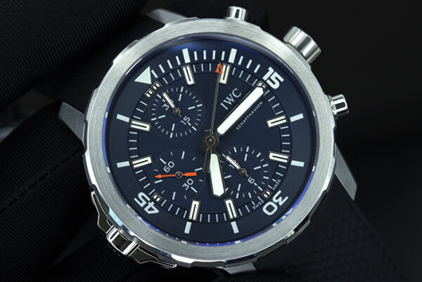 Replica IWC AQUATIMER FAMILY 44MM Blue Dial - Image 2