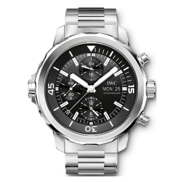 Replica IWC AQUATIMER FAMILY 44MM Black & Gold - Image 5