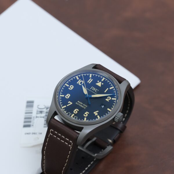 REPLICA IWC MARK XVIII PILOT’S WATCH Blue Dial - Image 2
