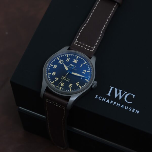 REPLICA IWC MARK XVIII PILOT’S WATCH Blue Dial - Image 4