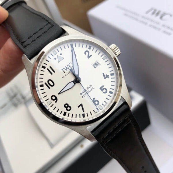 REPLICA IWC MARK XVIII PILOT’S WATCH White Dial - Image 3