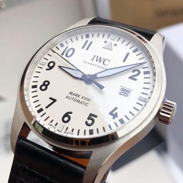 REPLICA IWC MARK XVIII PILOT’S WATCH White Dial - Image 4