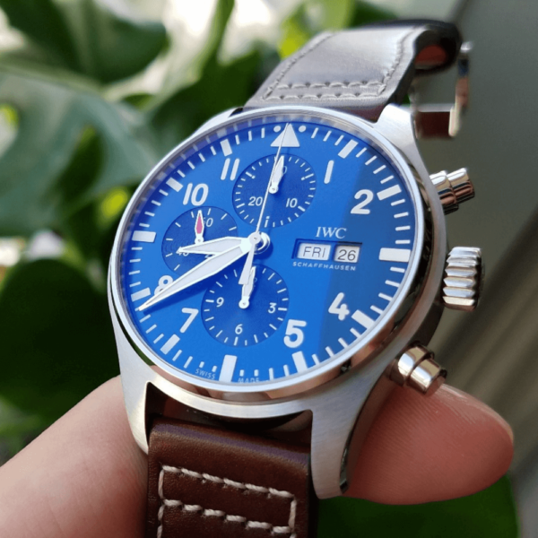 Replica IWC PILOT’S WATCH 43MM Blue Dial - Image 2