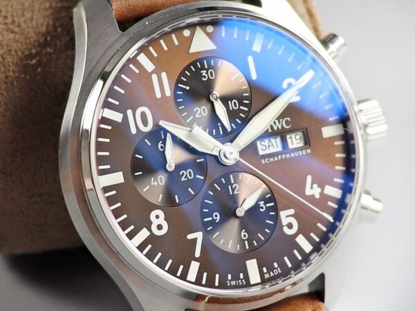 Replica IWC PILOT’S WATCH 43MM Brown Dial - Image 3