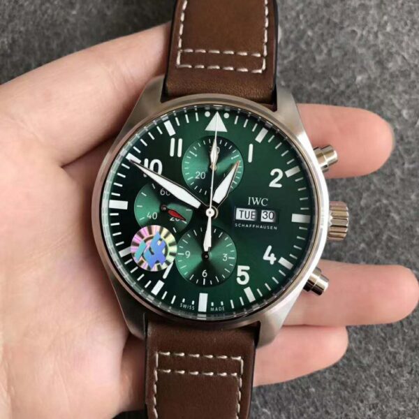 Replica IWC PILOT’S WATCH 43MM Green Dial - Image 2