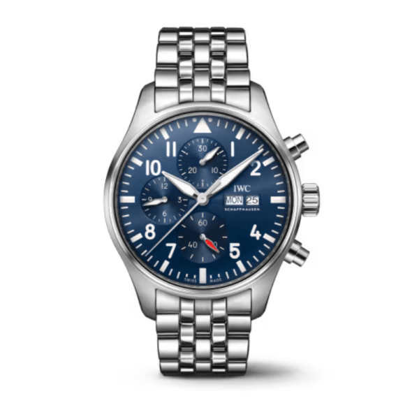 Replica IWC PILOT’S WATCHES 43MM Stainless steel Blue dial