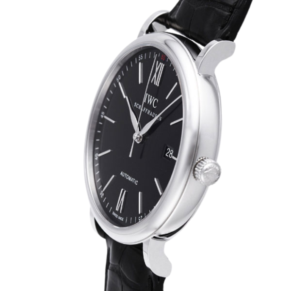 Replica IWC PORTOFINO Watch 40MM Black - Image 2