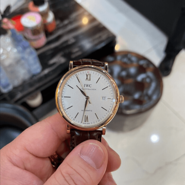 Replica IWC PORTOFINO Watch 40MM Rose Gold - Image 2