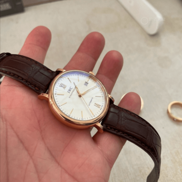 Replica IWC PORTOFINO Watch 40MM Rose Gold - Image 4