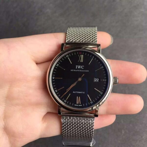 Replica IWC PORTOFINO Watch 40MM Silver - Image 3