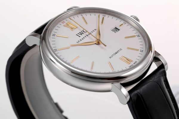 Replica IWC PORTOFINO Watch 40MM White Dial - Image 5