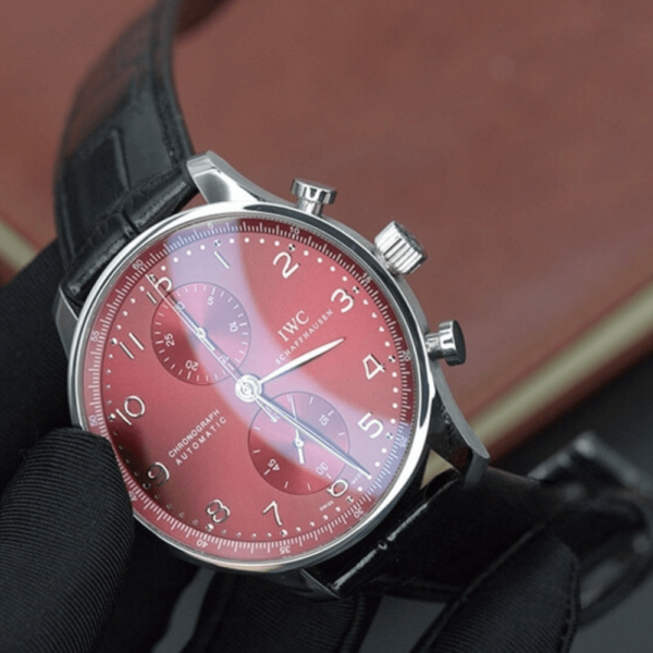 Replica IWC PORTUGIESER WATCHES 41MM Red Dial - Image 2