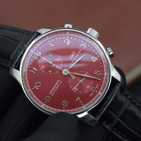 Replica IWC PORTUGIESER WATCHES 41MM Red Dial - Image 3