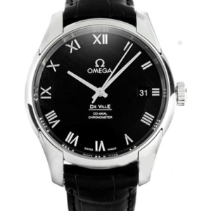 Replica Omega 41MM DE VILLE Black Dial